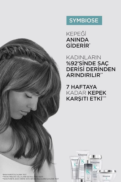 Kerastase Symbiose Kepek Karşıtı Yatıştırıcı Saç Kremi 200 ml - Resim 3