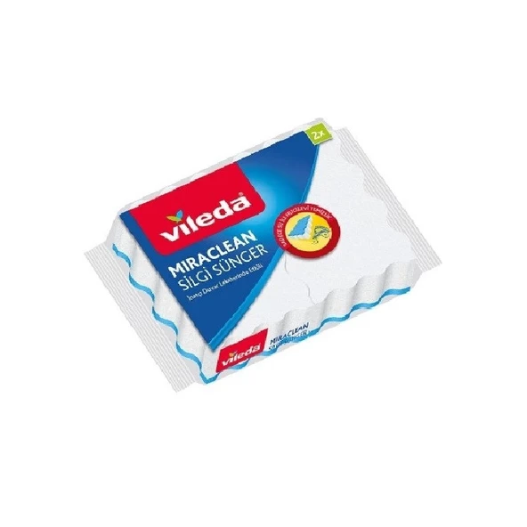 Vileda Miraclean Silgi Bulaşık Süngeri 2 Lli x 4 Adet - 2