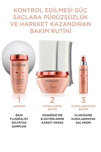 Asi Ve Kabarık Saçlar Için Saç Bakım Maskesi 200 ml - Resim 4