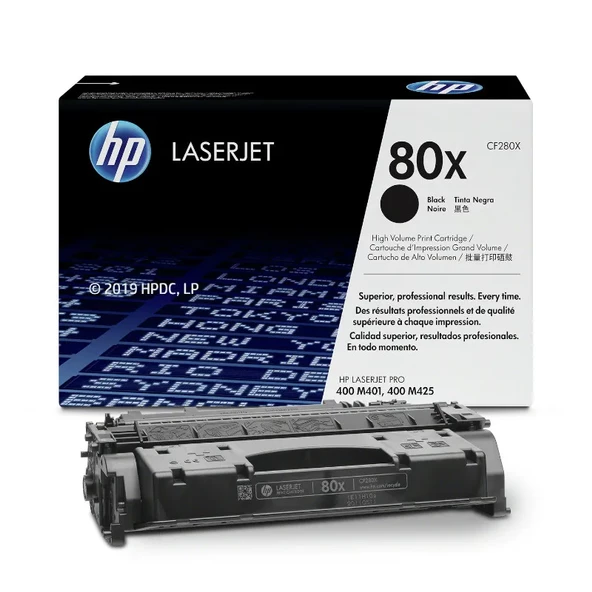 HP 80X CF280X TONER,Siyah,Orijinal