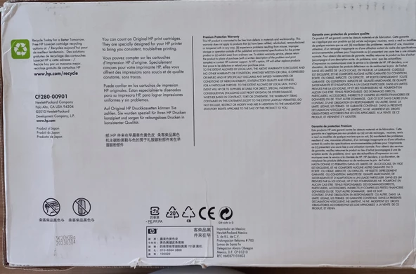 HP 80X CF280X TONER,Siyah,Orijinal - 5