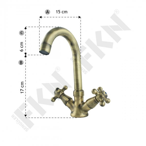 ÇAPA Antik Koç Maraton Lavabo Bataryası - 4