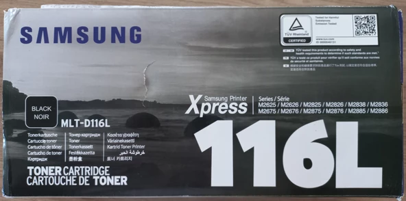 Samsung 116L  MLT-D116L TONER,Siyah ,ORİJİNAL