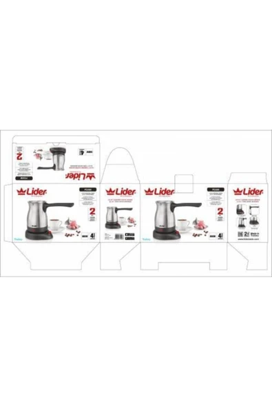 Lider LK-317 Foam Çelik Elektrikli Cezve - 2