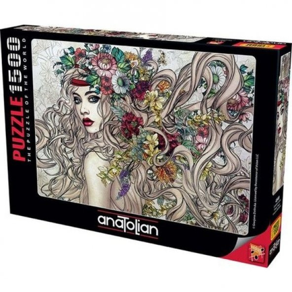 Anatolian Çiçeklerin Gücü 1500 Parça Puzzle 4549
