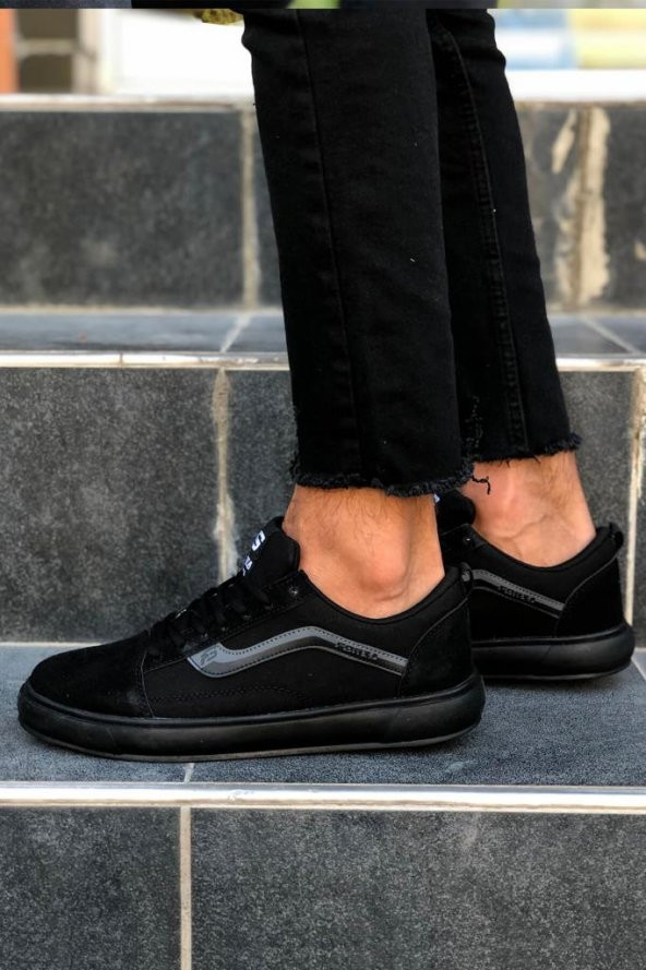 FRZ Sports Siyah Erkek Spor Ayakkabı - 3