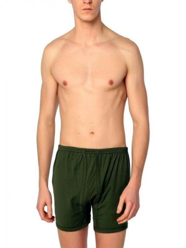 Poky Erkek Paçalı Pamuklu 12li Külot Boxer - 5