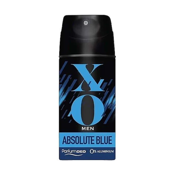 XO Deodorant 150ML Men-Erkek Absolute Blue (5 Li Set) - 2