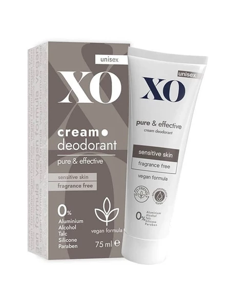 XO Krem Deodorant 75ML Unisex Pure & Effective Kokusuz
