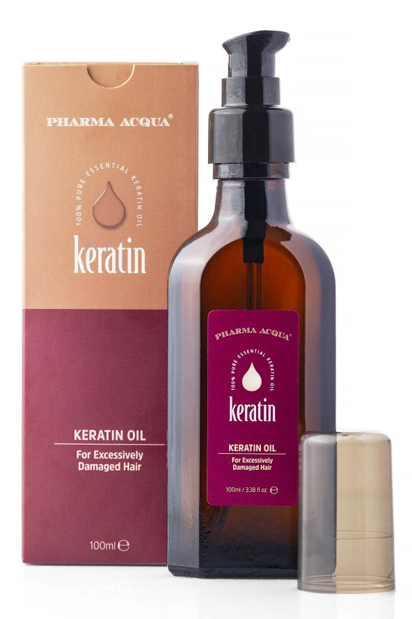 Aşırı Yıpranmış Saçlar için Keratin Bakım Yağı 100 ml