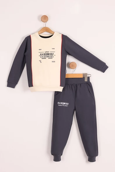 Parçalı Erkek Çocuk Eşofman MNK3110 - 7