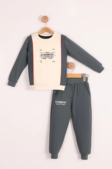 Parçalı Erkek Çocuk Eşofman MNK3110 - 5