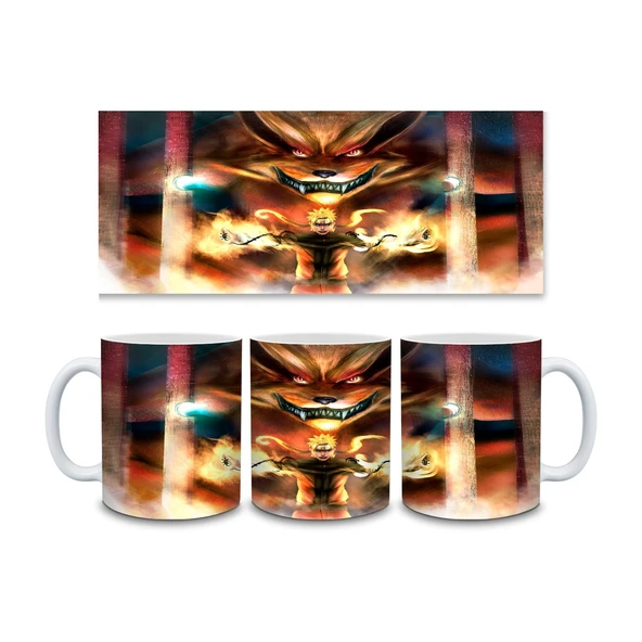 NARUTO BASKILI KUPA,ANİME BASKILI KUPA BARDAK,NARUTO ANİME BASKILI KUPA - 4