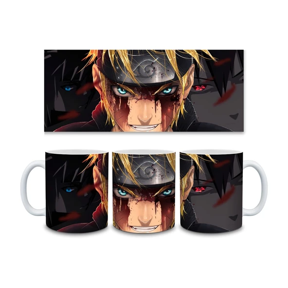 NARUTO BASKILI KUPA,ANİME BASKILI KUPA BARDAK,NARUTO ANİME BASKILI KUPA - 9