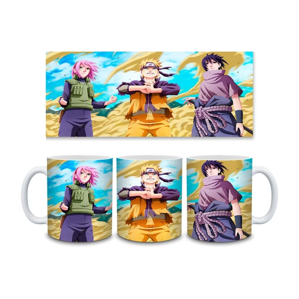 NARUTO BASKILI KUPA,ANİME BASKILI KUPA BARDAK,NARUTO ANİME BASKILI KUPA - 3