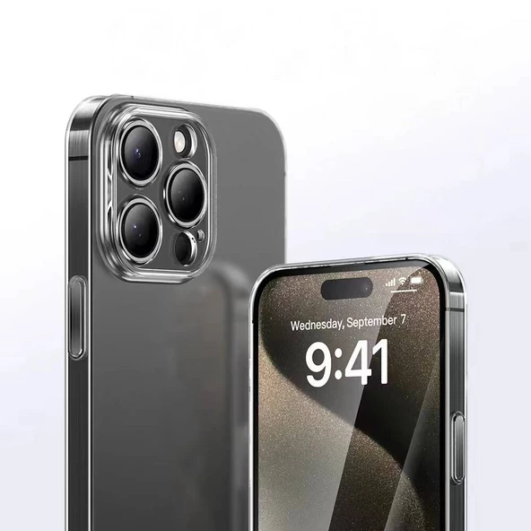 iPhone 14 Pro Kılıf Toz Önleyici Helo Kapak - 6
