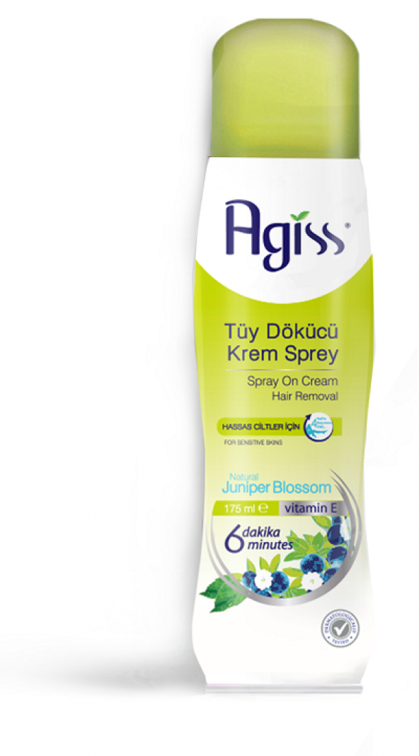 Agiss Tüy Dökücü Krem Sprey 175 Ml Hassas Ciltler