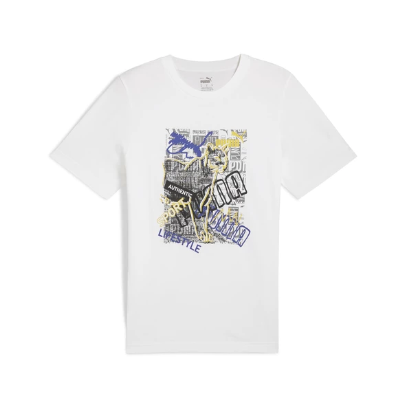 Puma 68321302 Graphics Photoprint Tee Erkek Spor Tişört