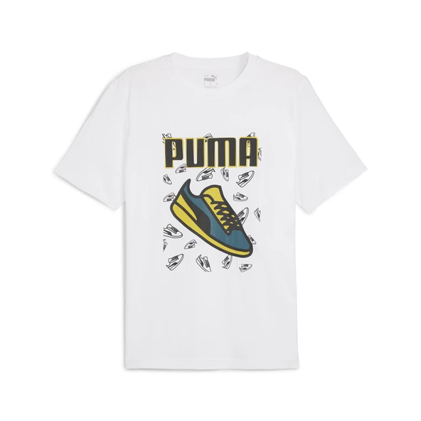 Puma 68320902 Graphics Sneaker Tee Erkek Spor Tişört