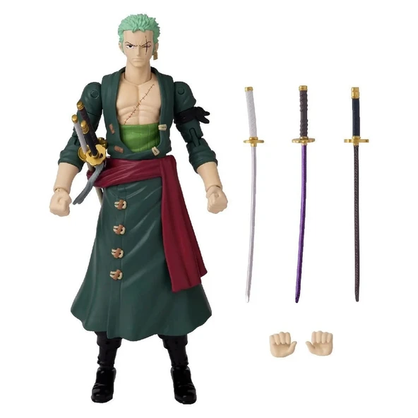Bandai Zoro Roronoa Poz Verilebilir Figür 36932 - 5