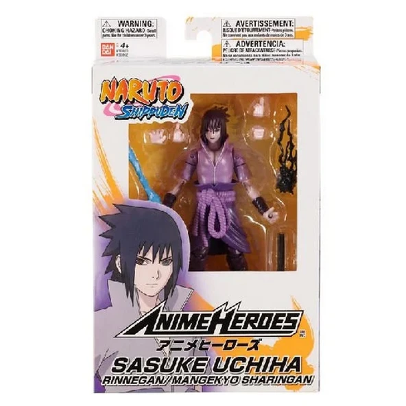 Bandai Sasuke Rinnegan / Mangekyo Sharingan Poz Verilebilir Figür 36962 - 5
