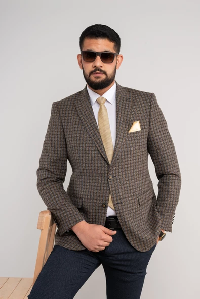 APARTRO EKOSE KLASİK KESİM ERKEK TEK CEKET