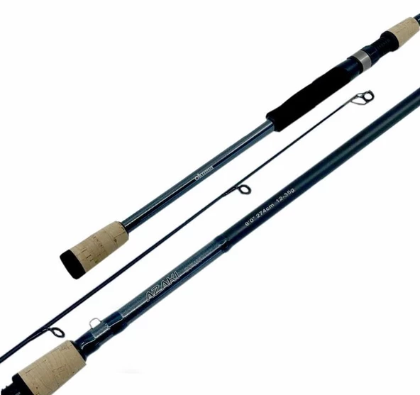 Okuma Azaki Spin 274 cm 12-35 gr 2 Parça Spin Kamışı - Resim 2