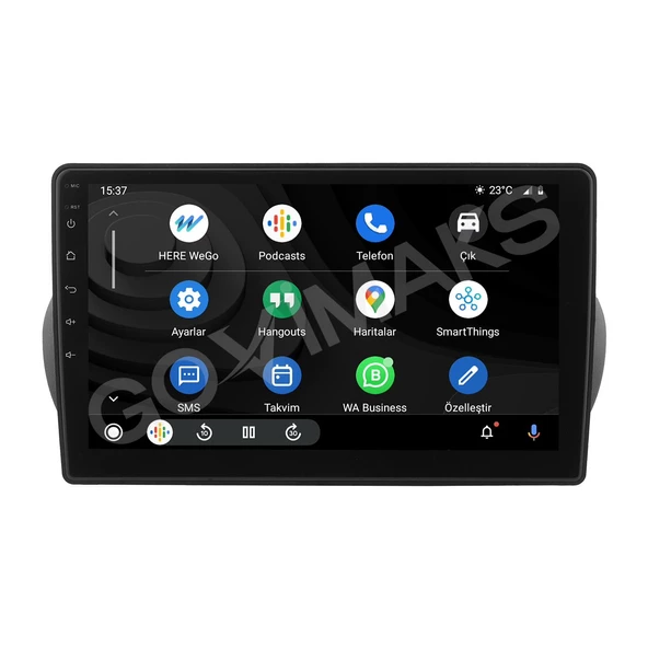 FİAT FİORİNO 2008-2020 UYUMLU 6 GB RAM 128 GB HAFIZA ANDROİD MULTİMEDİA TEYP - Resim 3