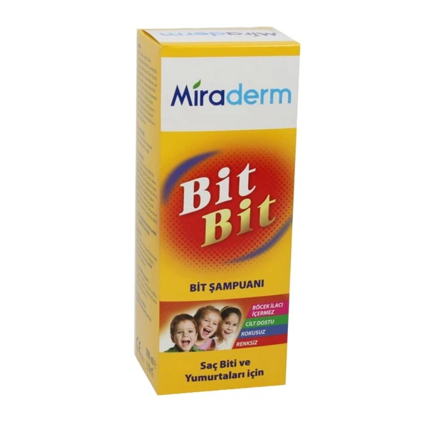 Miraderm Bit Bit Şampuan 200 Ml ürün görseli 1