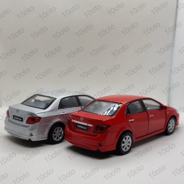 Toyota Corolla 1/36 Diecast Çek bırak Metal Model Araç - 2