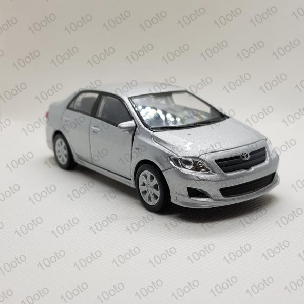 Toyota Corolla 1/36 Diecast Çek bırak Metal Model Araç - 3