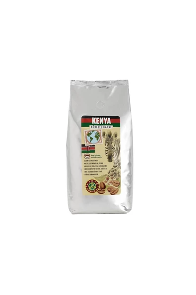 Kahve Dünyası Kenya ve Santos Yöresel Çekirdek Kahve 1 kg x 2 Adet - 2