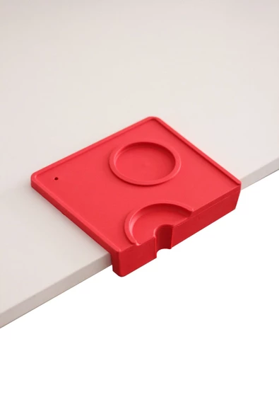 Tampıngmat Tamper Matı Kare M01 kırmızı - 2