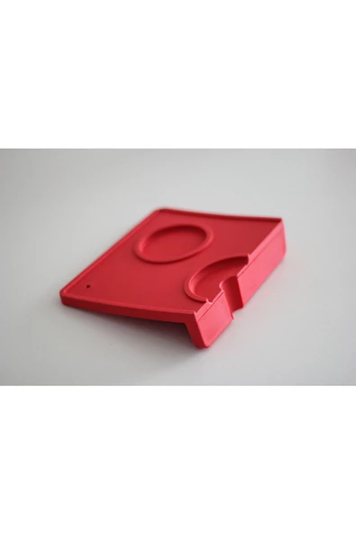 Tampıngmat Tamper Matı Kare M01 kırmızı - 5