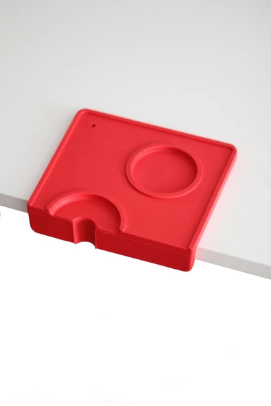 Tampıngmat Tamper Matı Kare M01 kırmızı - 3