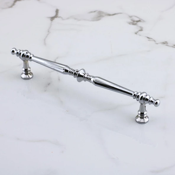 Muse Krom Metal Kulp 160 mm - 16 cm Mobilya Çekmece Mutfak Dolabı Dolap Kulpları Kulbu Kulpu Krom - Resim 6