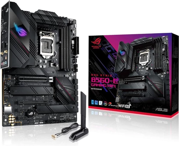 Asus Rog Strix B560-E Gaming Wi-Fi Intel LGA1200 DDR4 ATX Anakart - Teşhir