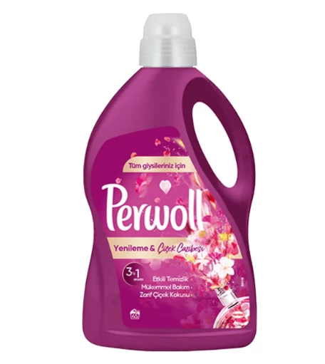 Perwoll Büyüleyici Çiçekler Sıvı Deterjan 2,7 lt