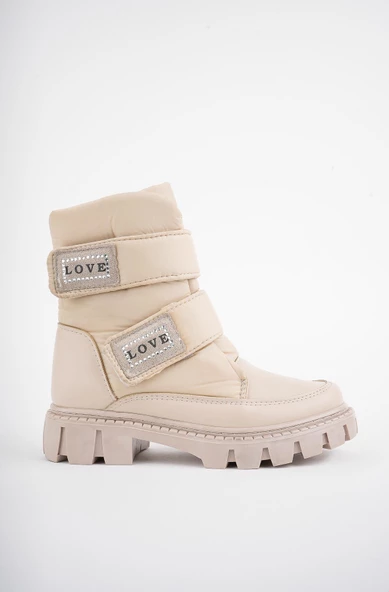 Muggo SMARTY Garantili İçi Polar Termo Kaymaz Taban Cırtlı Çocuk Bot - 4