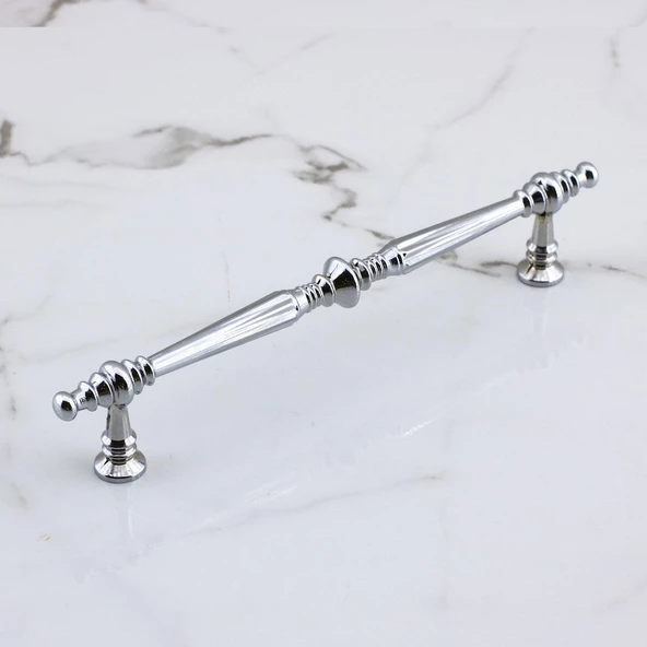 Muse Krom Metal Kulp 160 mm - 16 cm Mobilya Çekmece Mutfak Dolabı Dolap Kulpları Kulbu Kulpu Krom - Resim 8