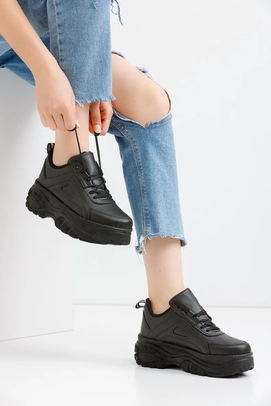 6 Cm Yüksek Taban Kadın Spor Ayakkabı Devida Air Vega Series X401 - 2