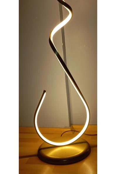 Gold / Home / 120 cm / Lambader / Alüminyum Gövde / 3 Renk Işık / 3 Yıl Garanti - 7