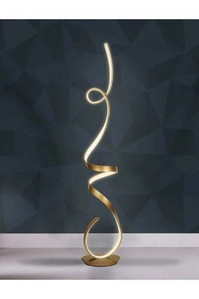 Gold / Home / 120 cm / Lambader / Alüminyum Gövde / 3 Renk Işık / 3 Yıl Garanti - 2