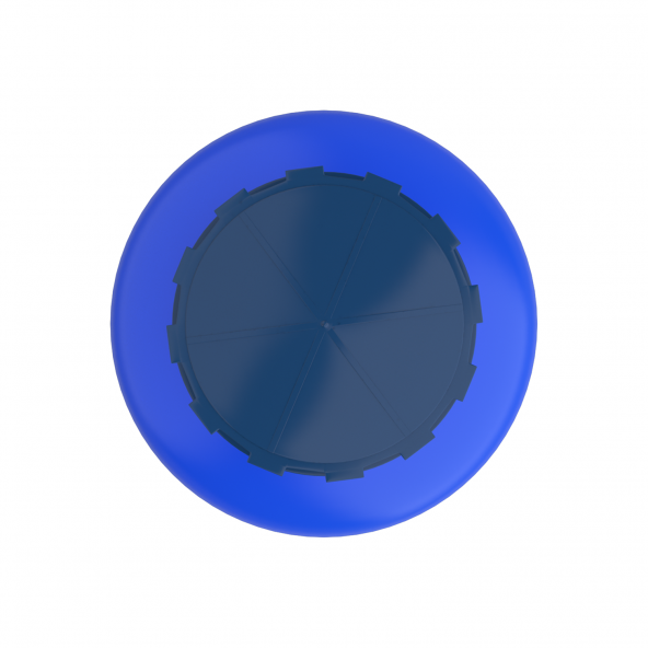 300 Litre Polietilen Dikey Su Deposu - Mavi - 4