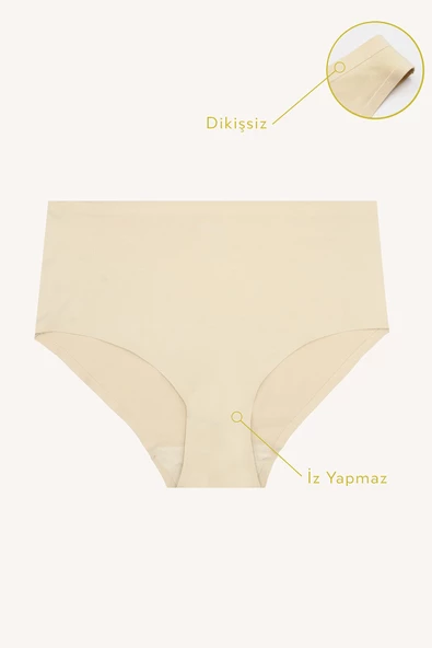 Ten Rengi İz Yapmaz Yüksek Bel Külot ürün görseli 1