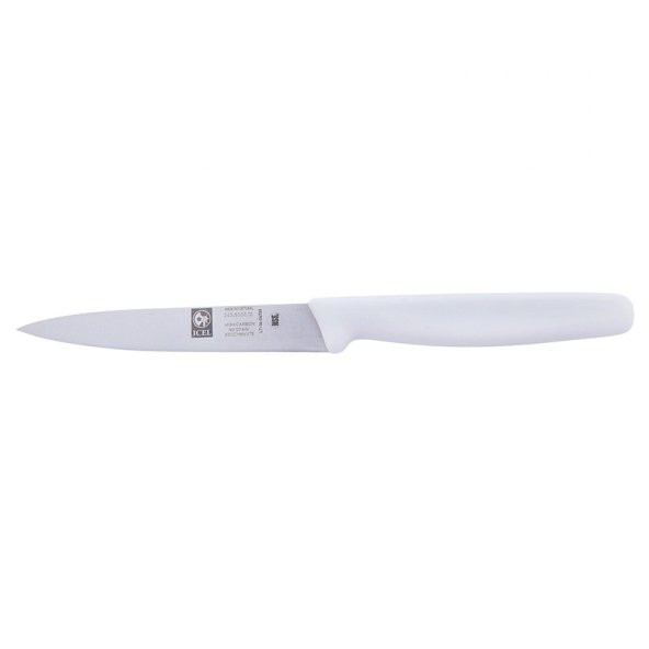 ICEL Soyma Bıçağı 10cm Düz Beyaz