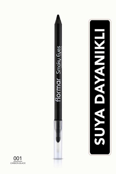 Buğulu Makyaj Göz Kalemi Karbon Siyah-smoky Eyes Waterproof Eyeliner-001 Carbon Black-8690604138128