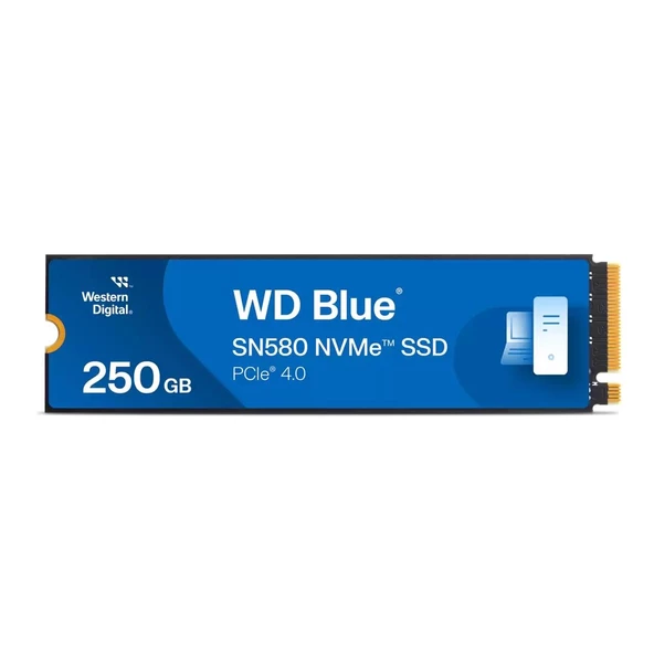 WD BLUE SN580 250GB NVMe SSD 4000MB/s-2000MB/s (WDS250G3B0E)