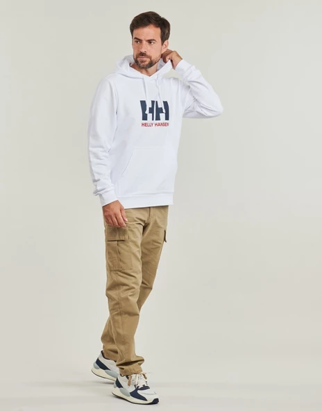 Helly Hansen HH Logo 2.0 Kapişonlu Erkek Sweatshirt HHA.30394.001 - Resim 2