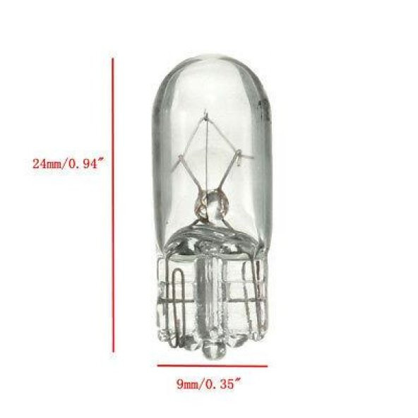 12V 5W T10 Dipsiz Ampul 12V 5W (2 Adet) - 4